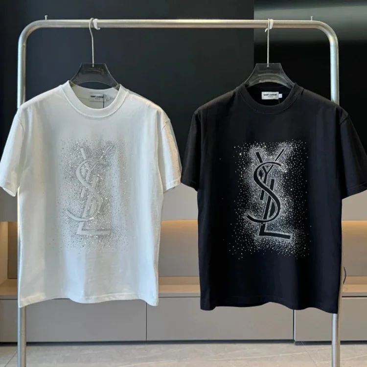 YSL t-shirt\Short sleeves\Tee bottoming shirt