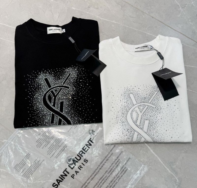 YSL t-shirt\Short sleeves\Tee bottoming shirt