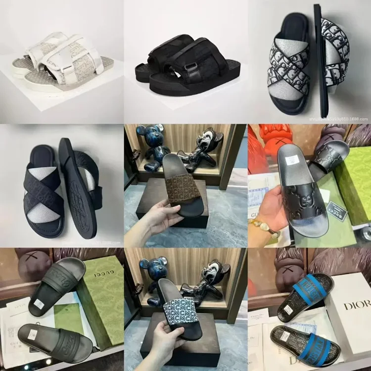 Dior Alpha Oblique /GUCCI slippers