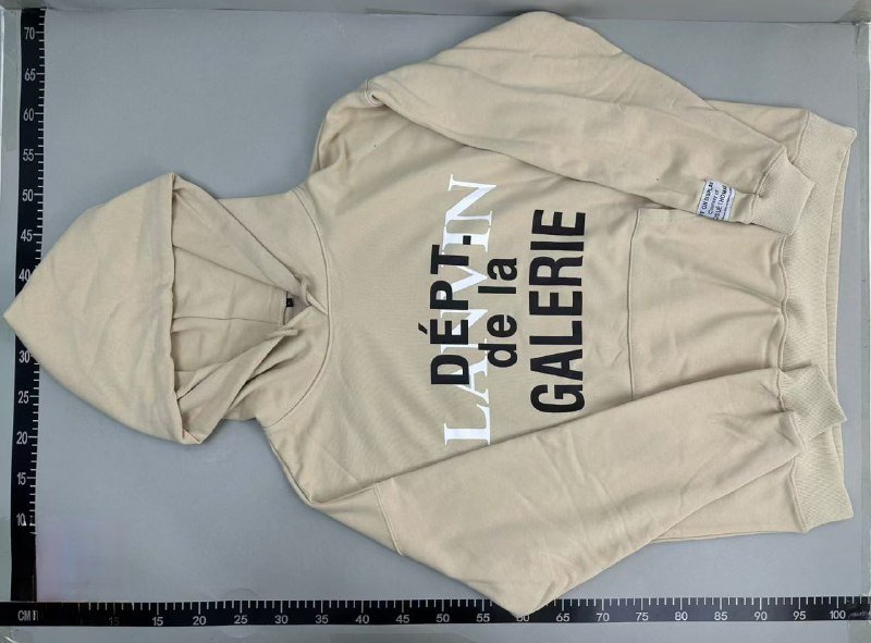Gallery Dept hooded sweatshirt