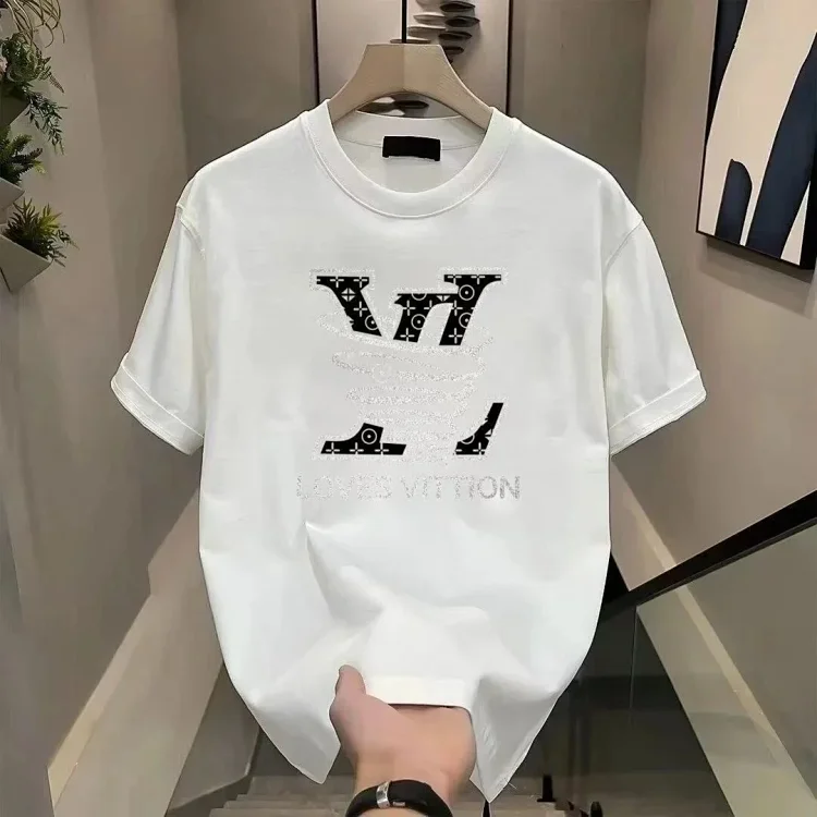 LV niche ins style short sleeved shirt